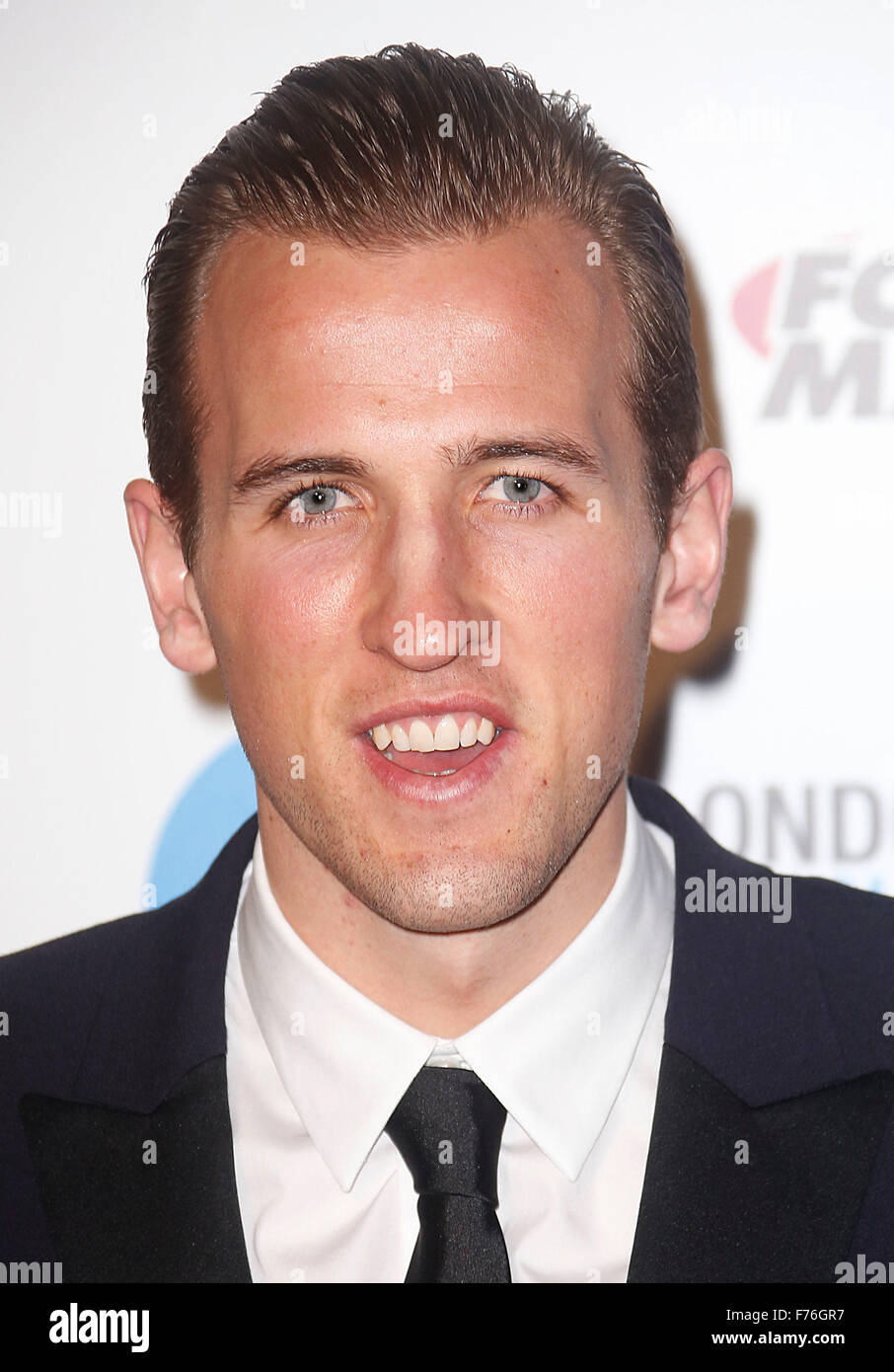 Mar 05, 2015 - London, England, UK - Harry Kane attending London Football Awards 2015, Battersea Evolution Stock Photo