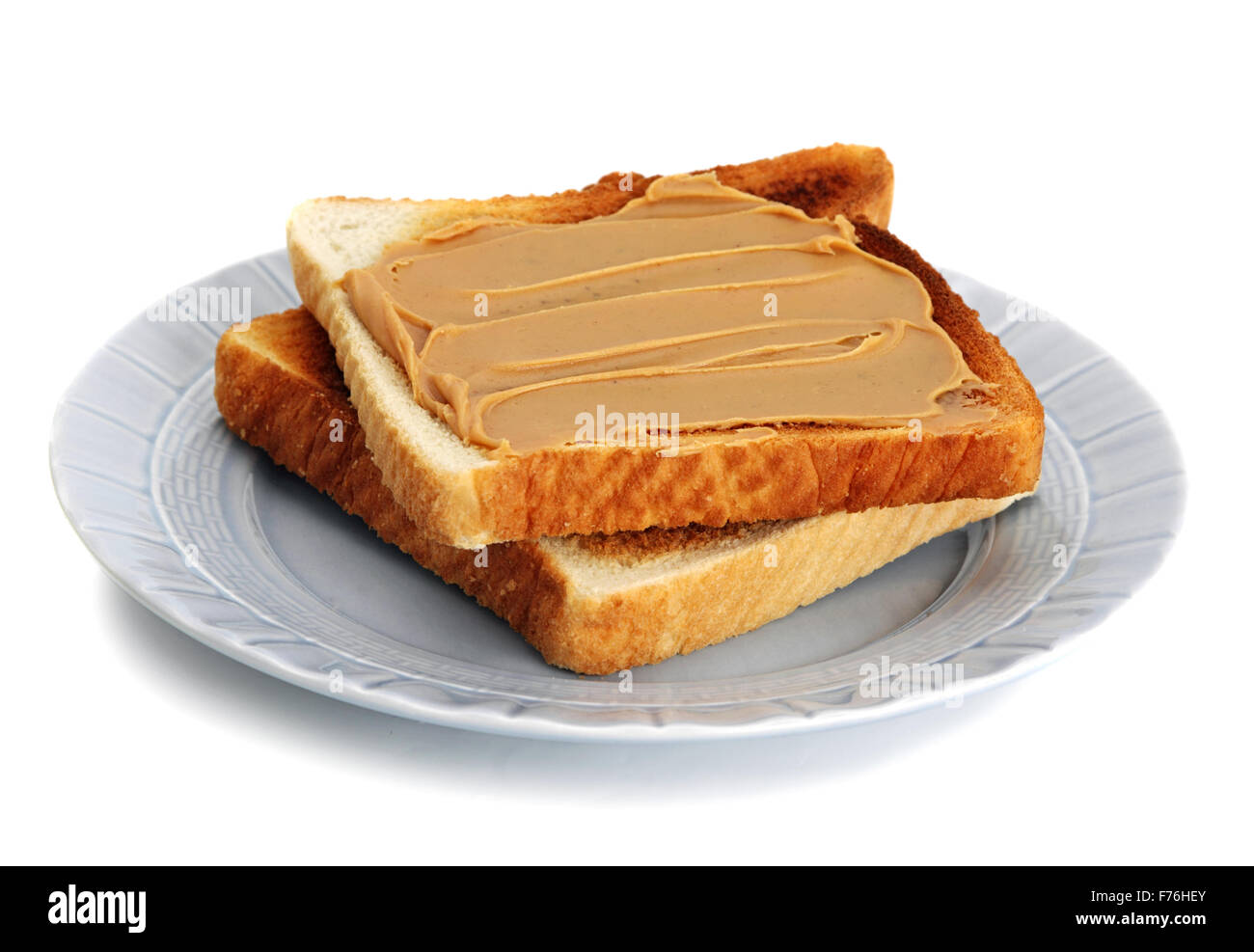 peanut butter toast Stock Photo Alamy
