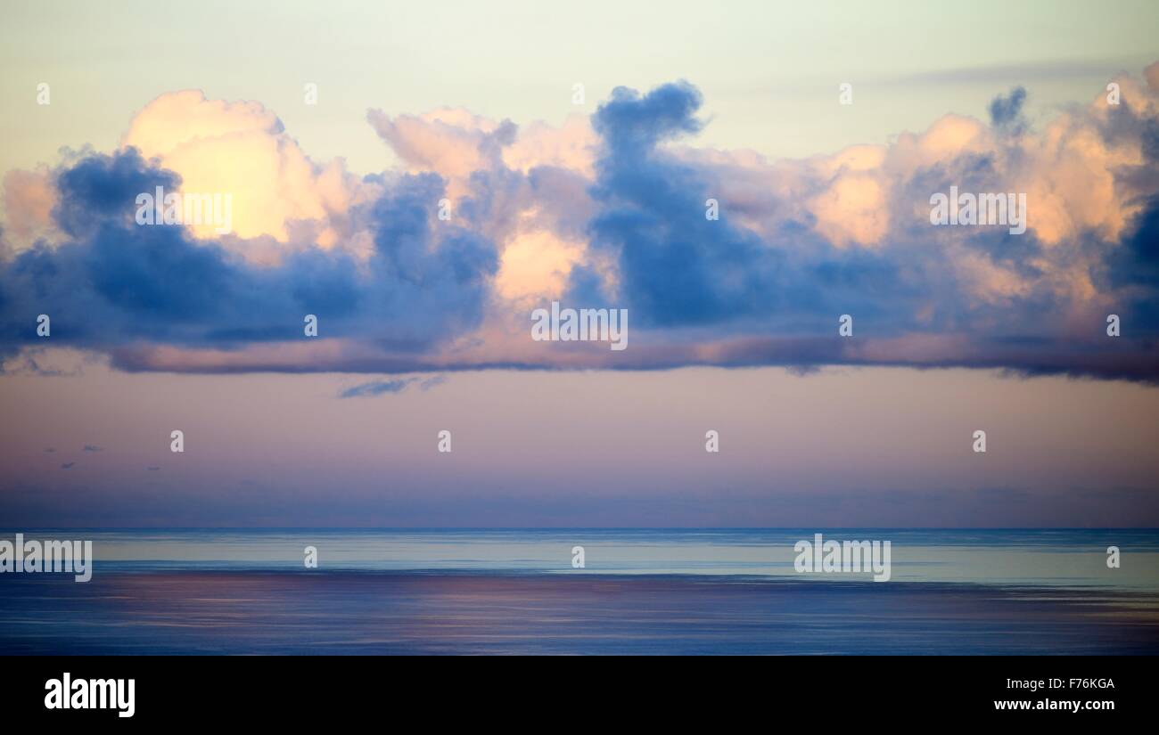 cloudscape sunrise Stock Photo