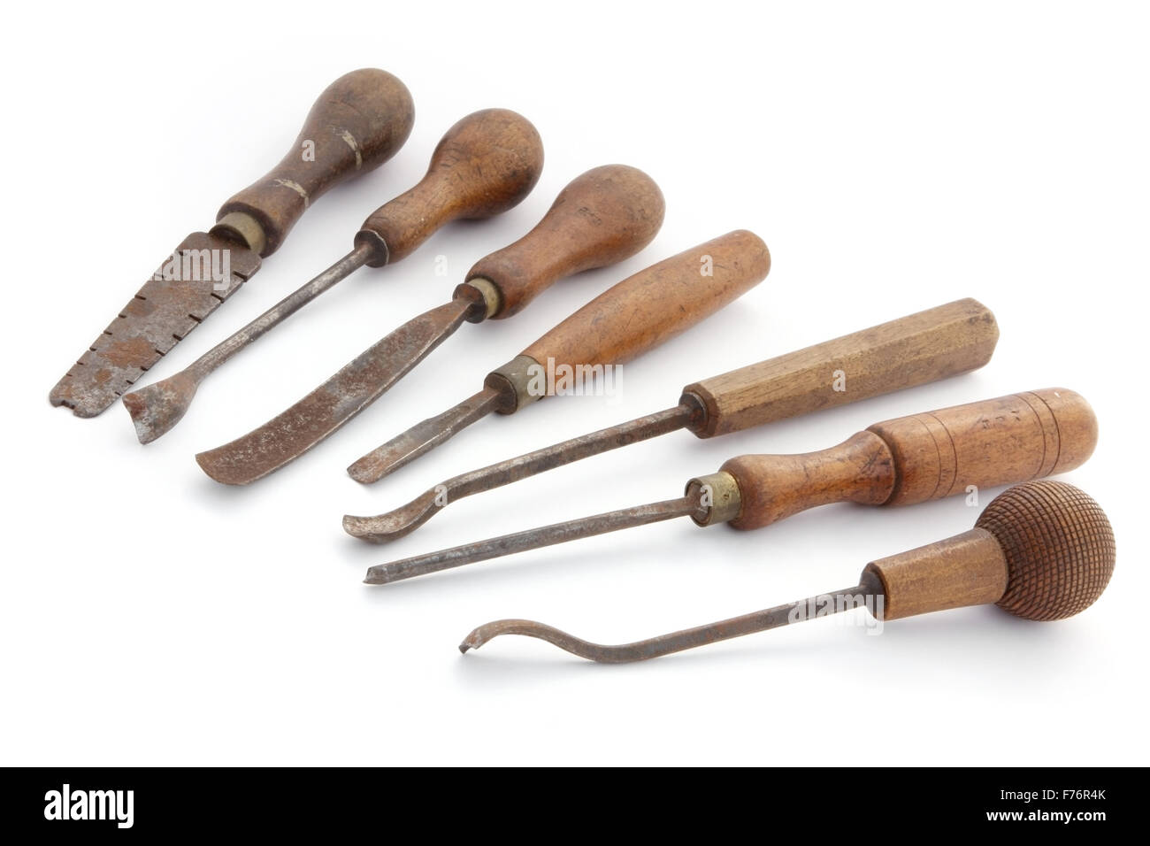Vintage Woodworking Tools Stock Photo