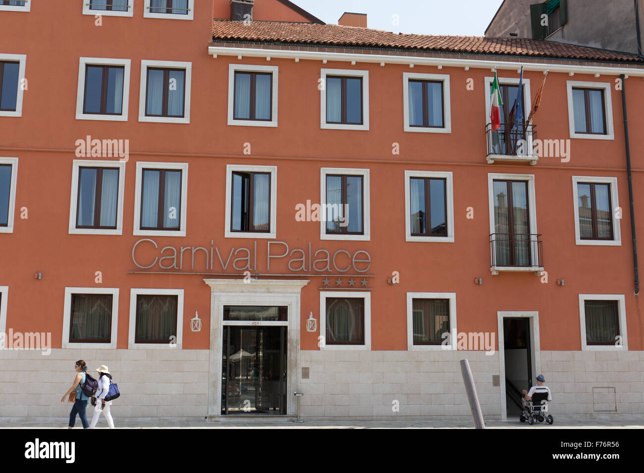 Carnival Palace Hotel Venice Stock Photo