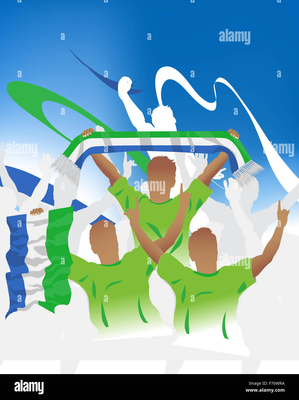 Sierra Leone crowd Stock Photo - Alamy