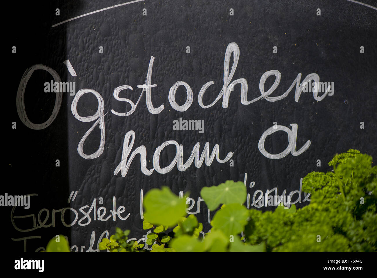 Gastronomy Steirereck Pogusch, Styria, Austria, Pogusch Stock Photo