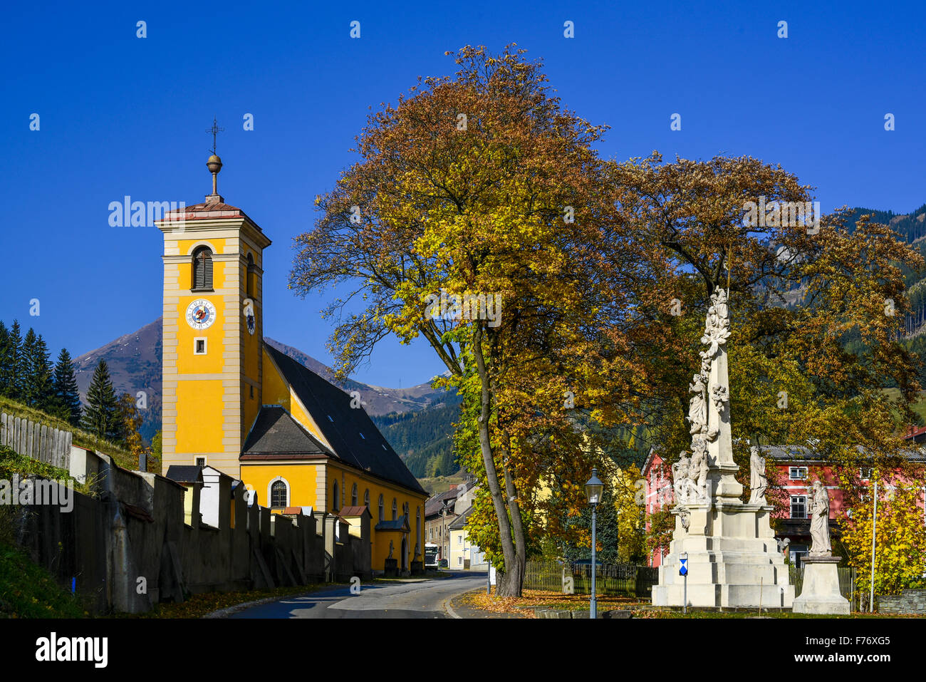 Vordernberg, Styria, Austria Stock Photo