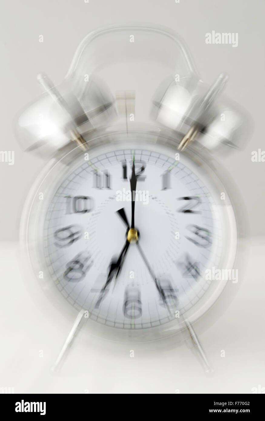 ringing alarm clock Stock Photo Alamy