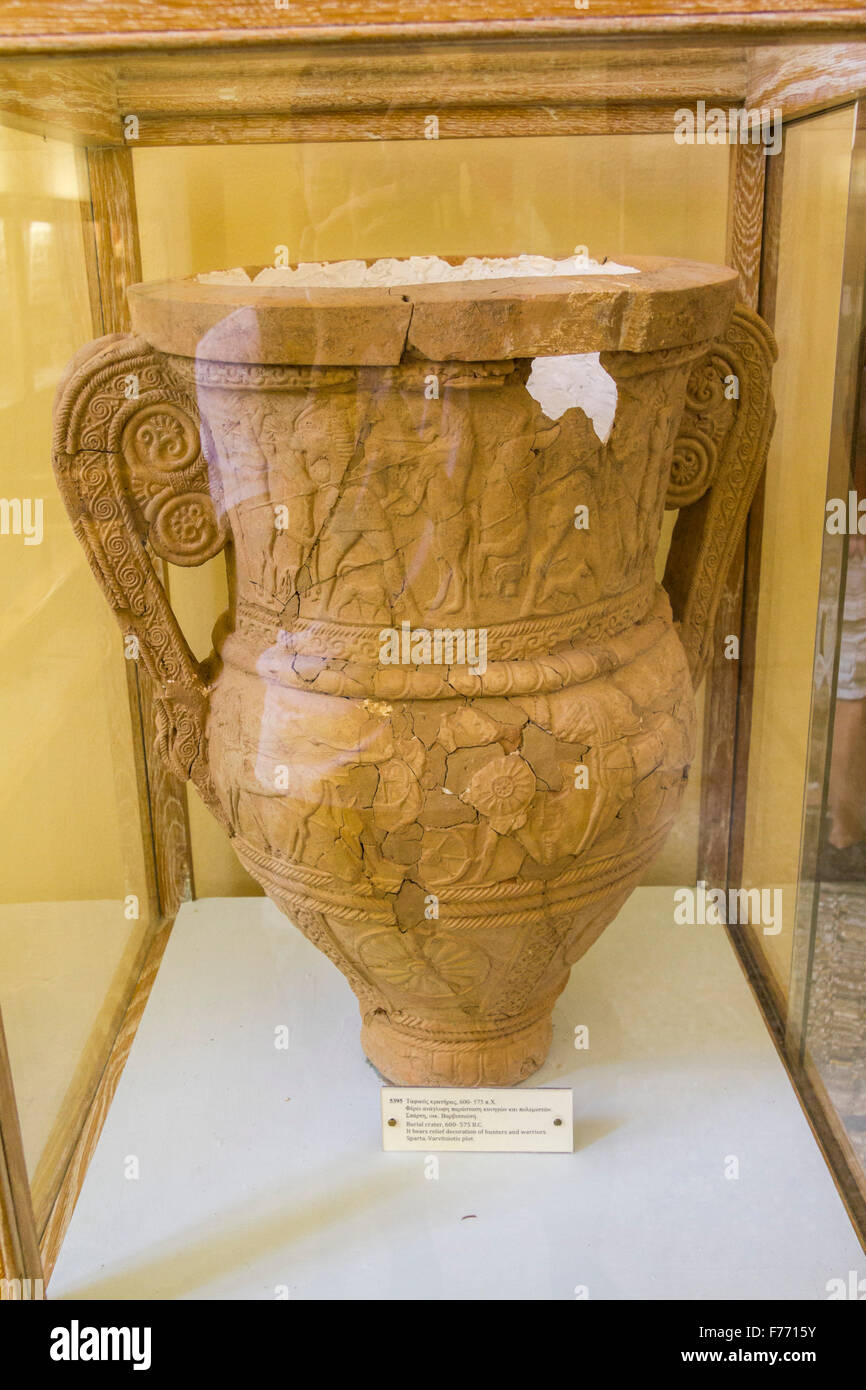 Ancient vase in Greece Stock Photo Alamy