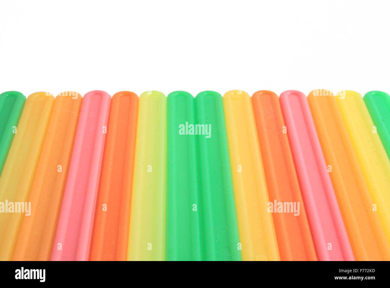 coloured plastic sticks Stock Photo - Alamy