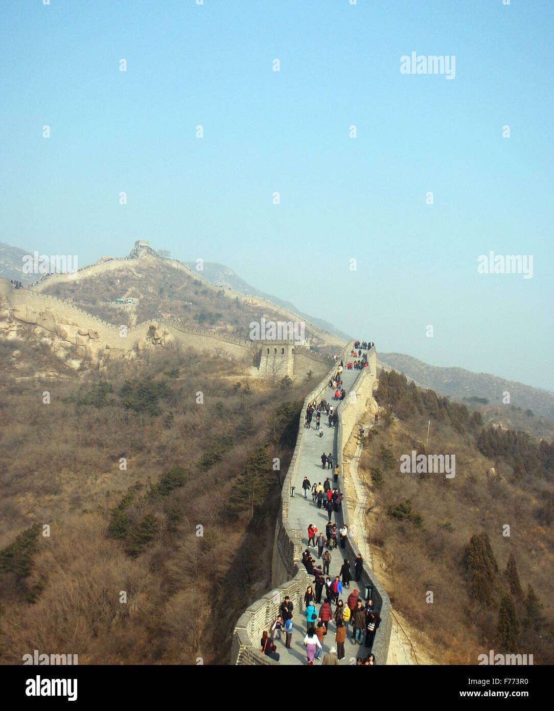 Great wall in Beijing Stock Photo Alamy