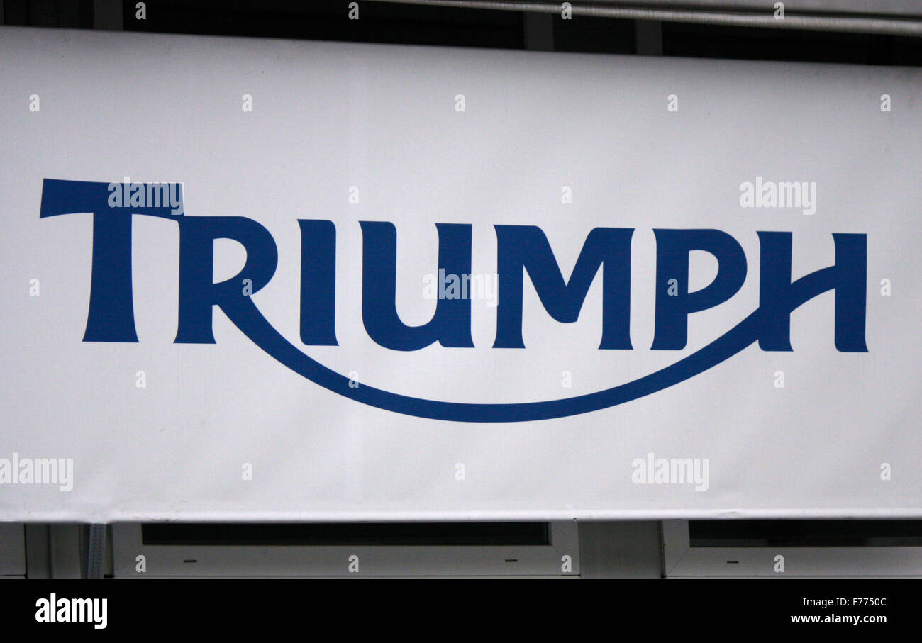 Markennamen: 'Triumph', Landeck, Oesterreich. Stock Photo