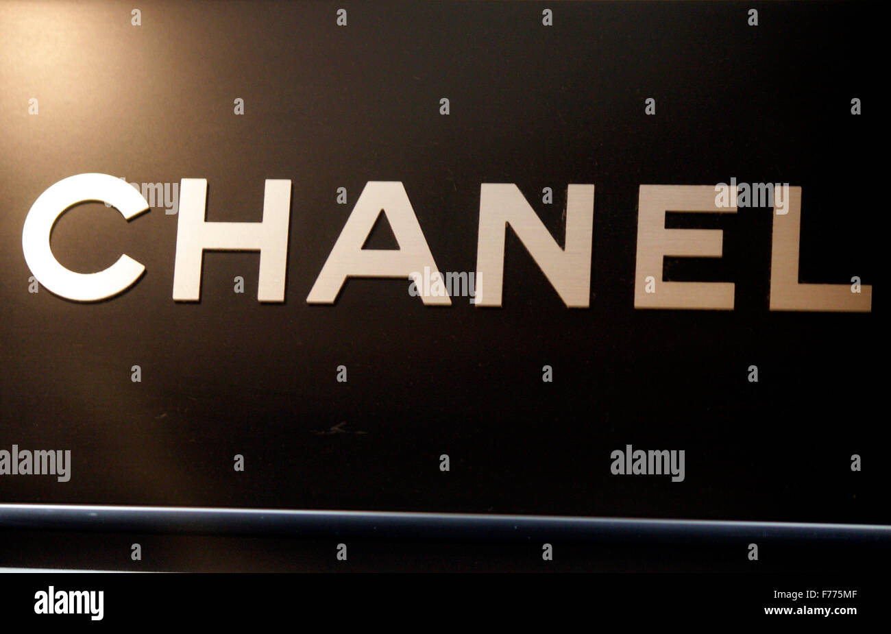 Markennamen: 'Chanel', Chamonix, Frankrfeich. Stock Photo