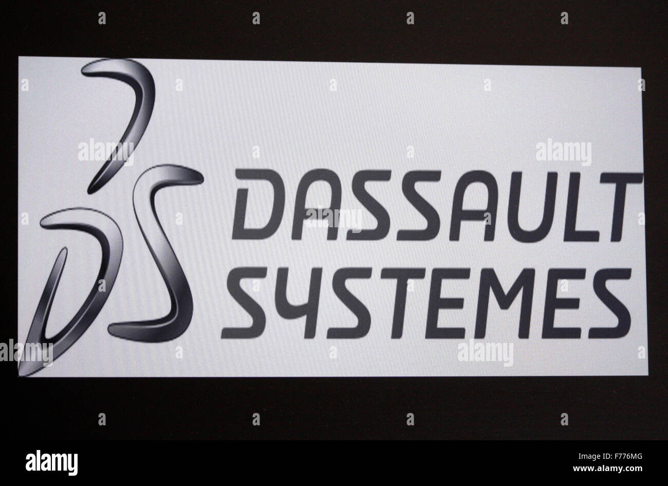 Markenname: 'Dassault Systemes', Berlin. Stock Photo