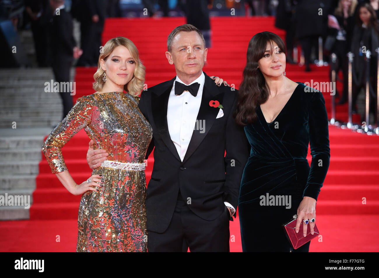 James Bond Spectre World Premiere held at Royal Albert Hall - Arrivals ...