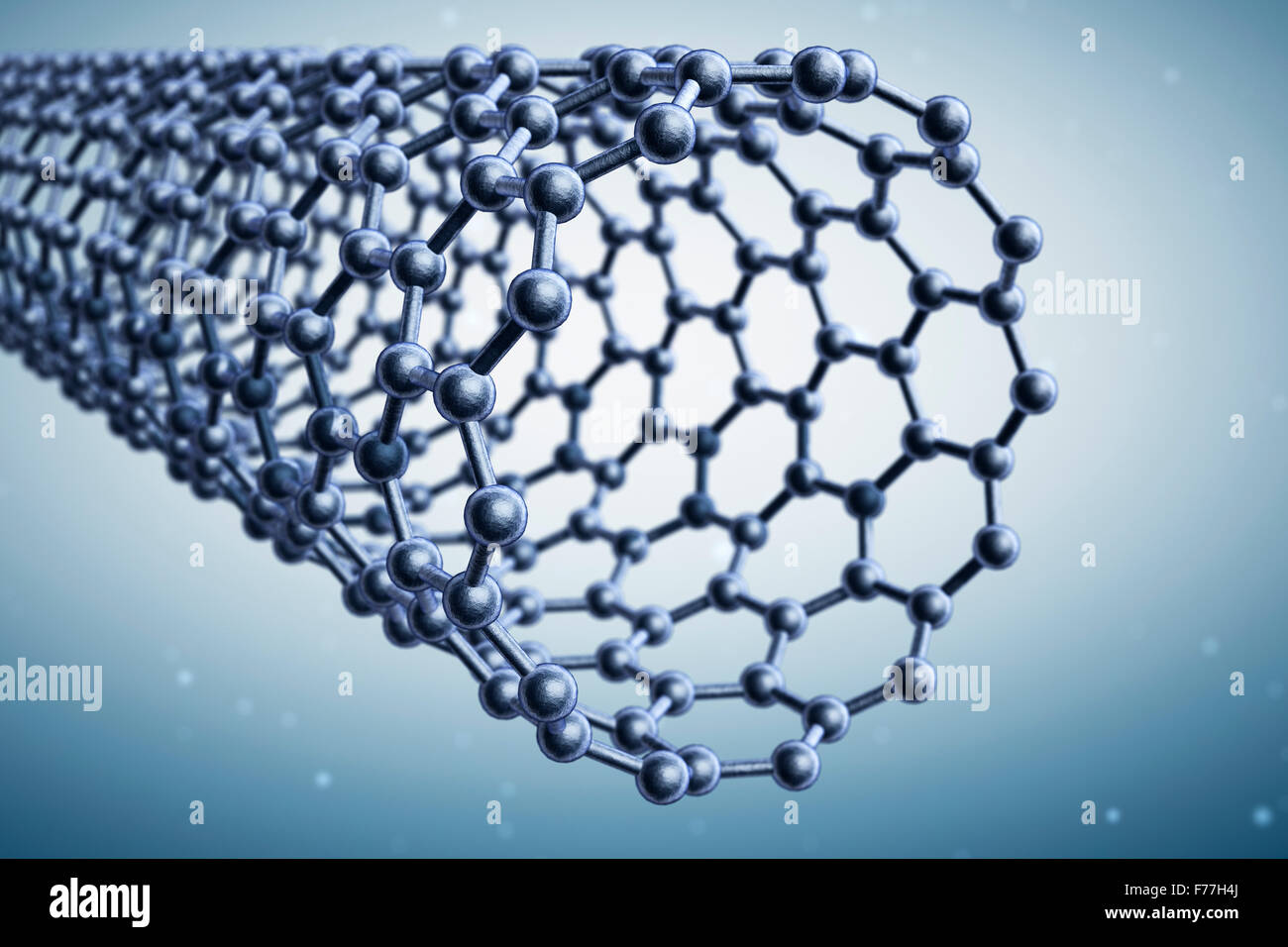 Graphene molecular structure Stock Photo - Alamy