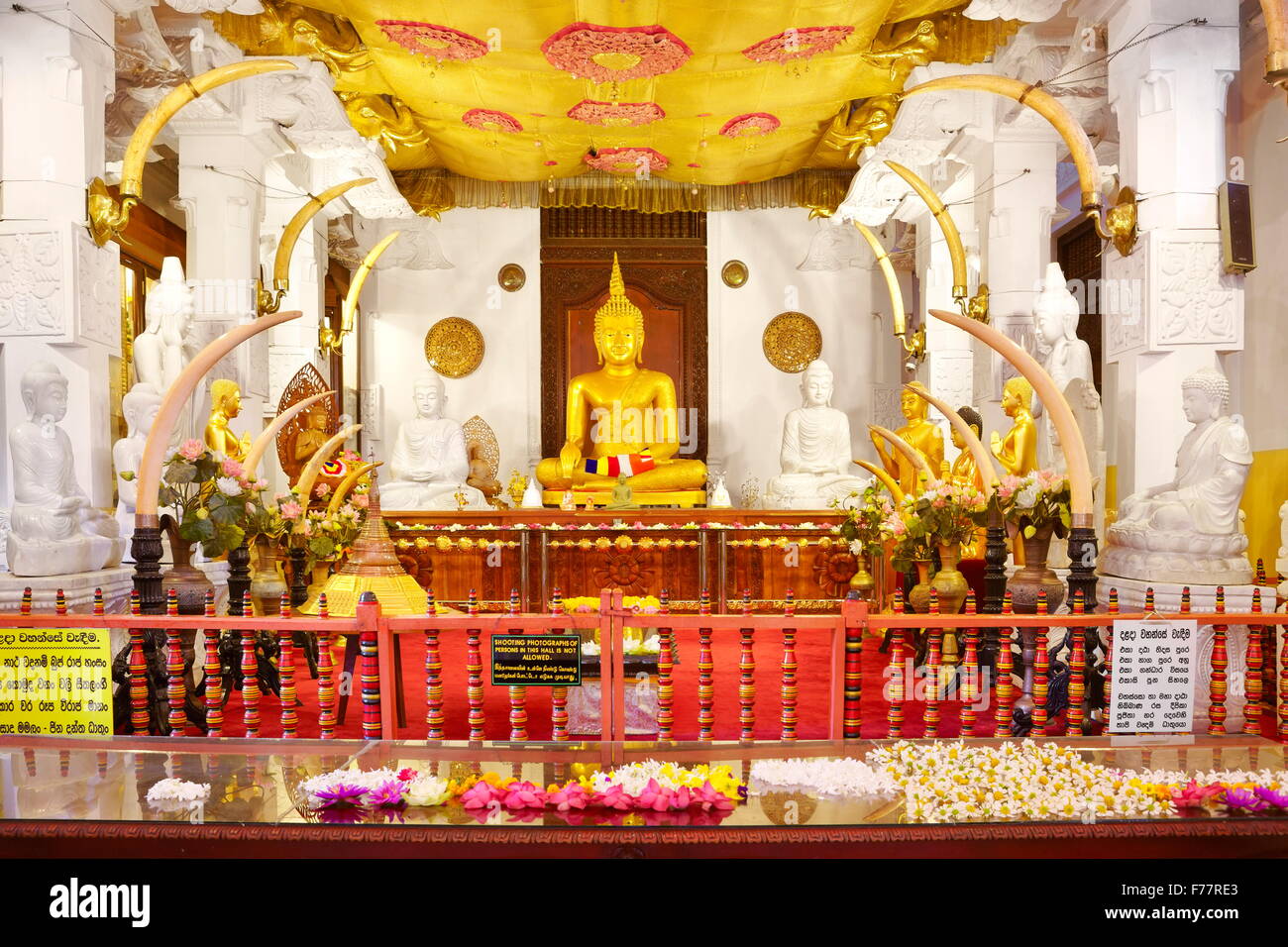 Sri Lanka - Temple of the Tooth, Kandy, Sri Dalada Maligawa, UNESCO ...