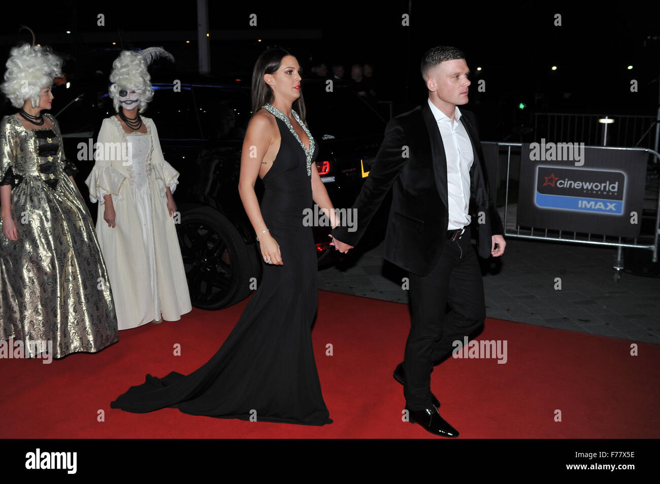 Spectre Premiere at grand opening of Cineworld Resorts World Birmingham