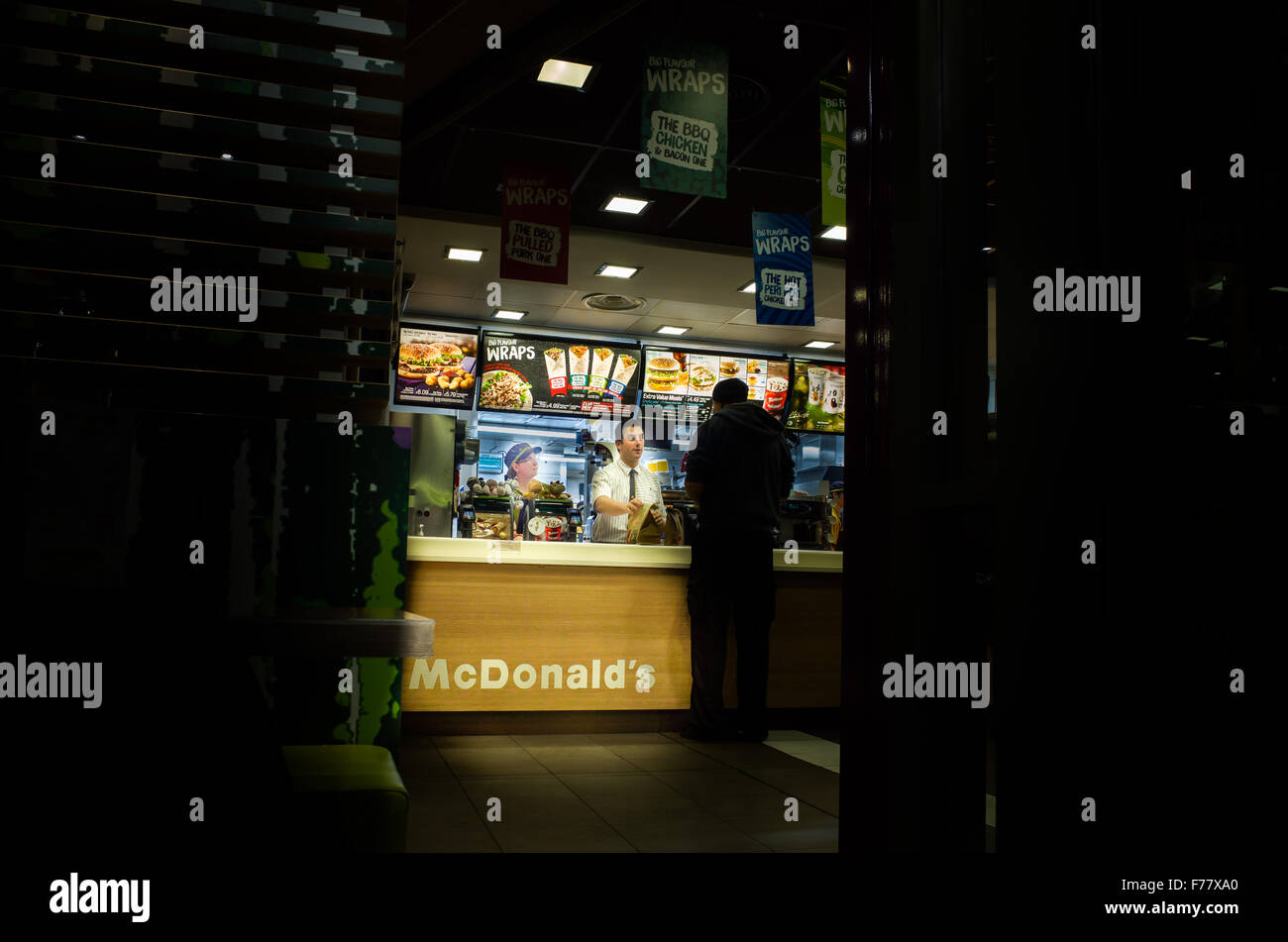 Mcdonalds counter hi-res stock photography and images - Alamy
