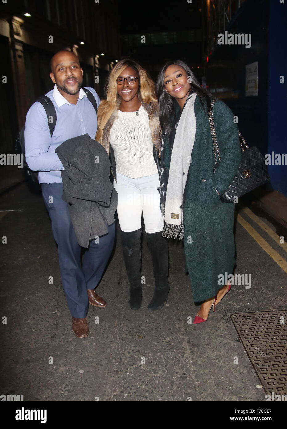 X Factor Star Alexandra Burke Flashes Her Toned Legs Outside The