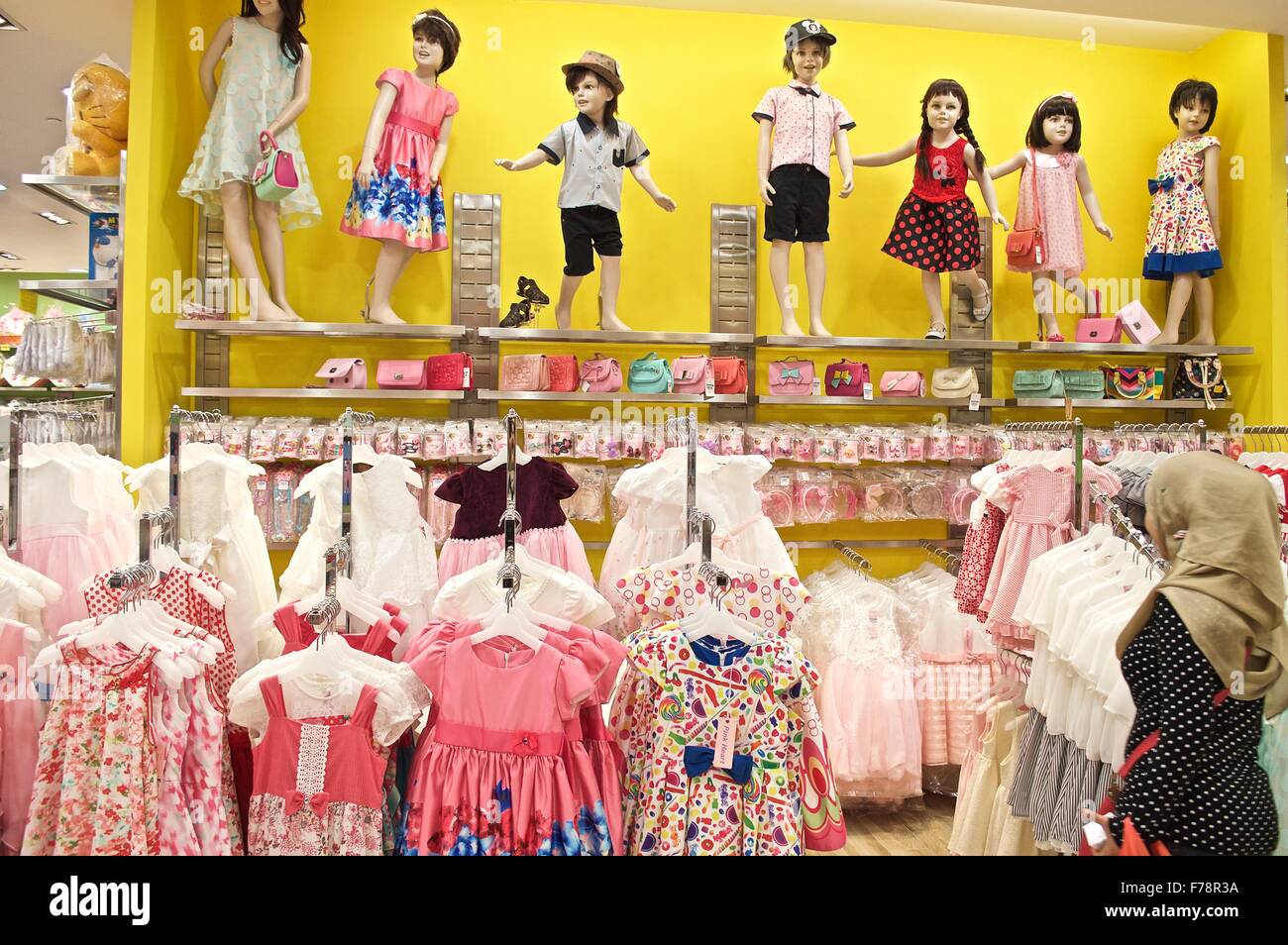 Baby cloth collection Stock Photo - Alamy