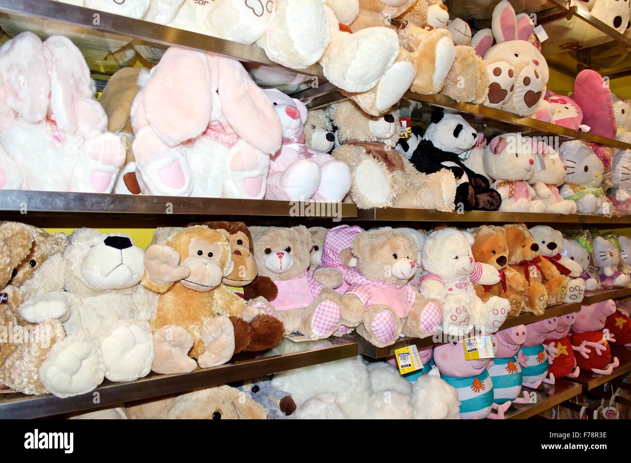 A teddy bear collection Stock Photo Alamy