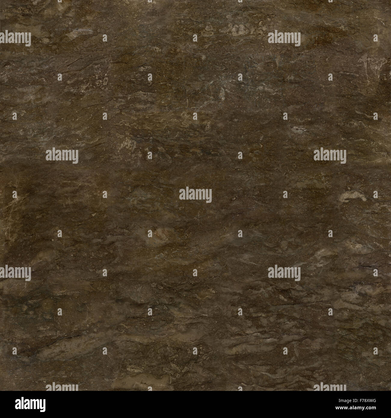 Dark brown marble natural stone texture background. Approximately 6 by 6 foot area. Stock Photo