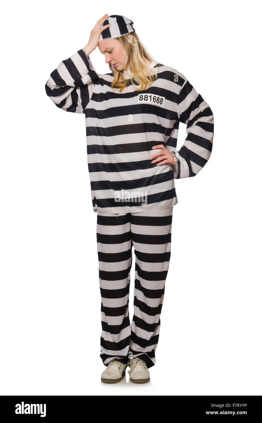 Funny prison inmate in concept Stock Photo - Alamy