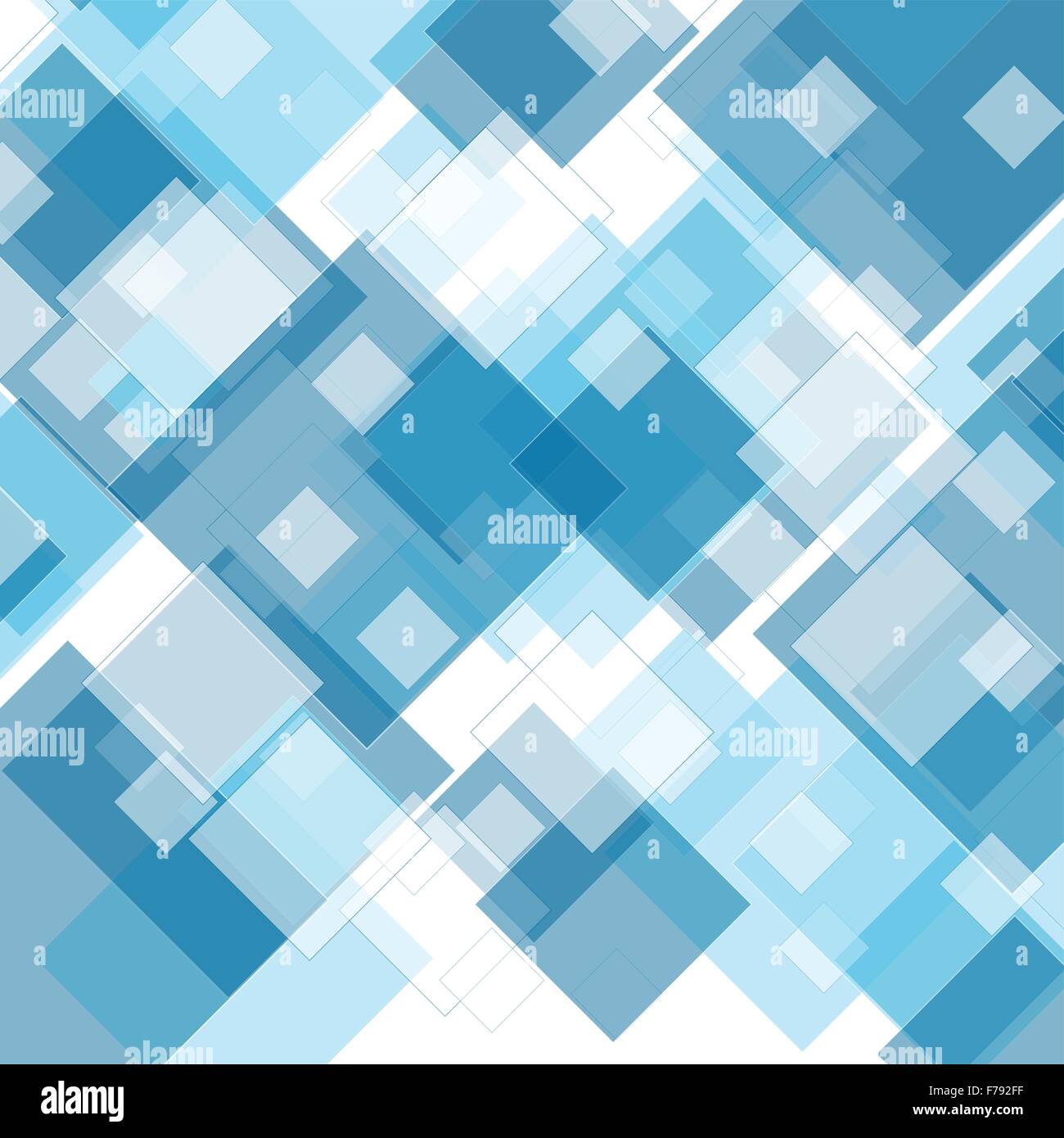 Tech geometric blue background. Vector design Stock Vector Image & Art ...