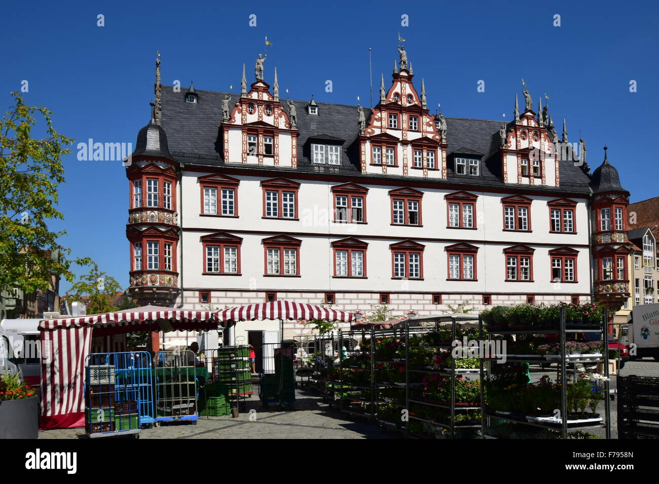 Coburg, Bavaria, region Upper Franconia, Germany - Arts and architecture Stock Photo