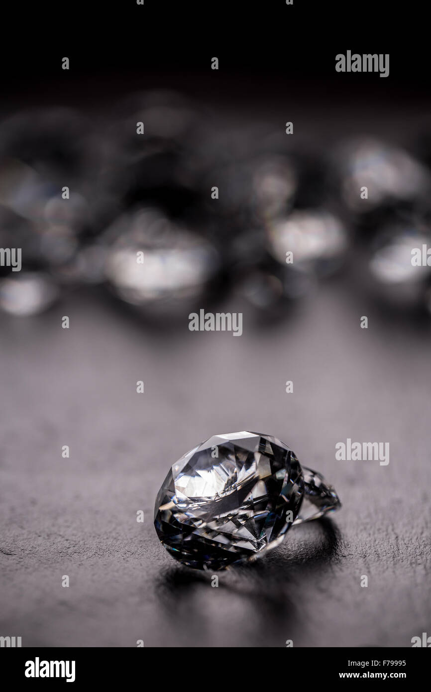 Black shiny crystal hi-res stock photography and images - Alamy