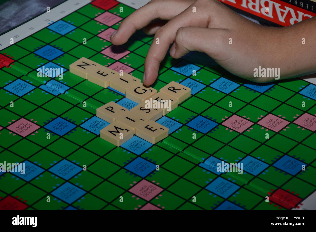 Scrabble Stock Photo