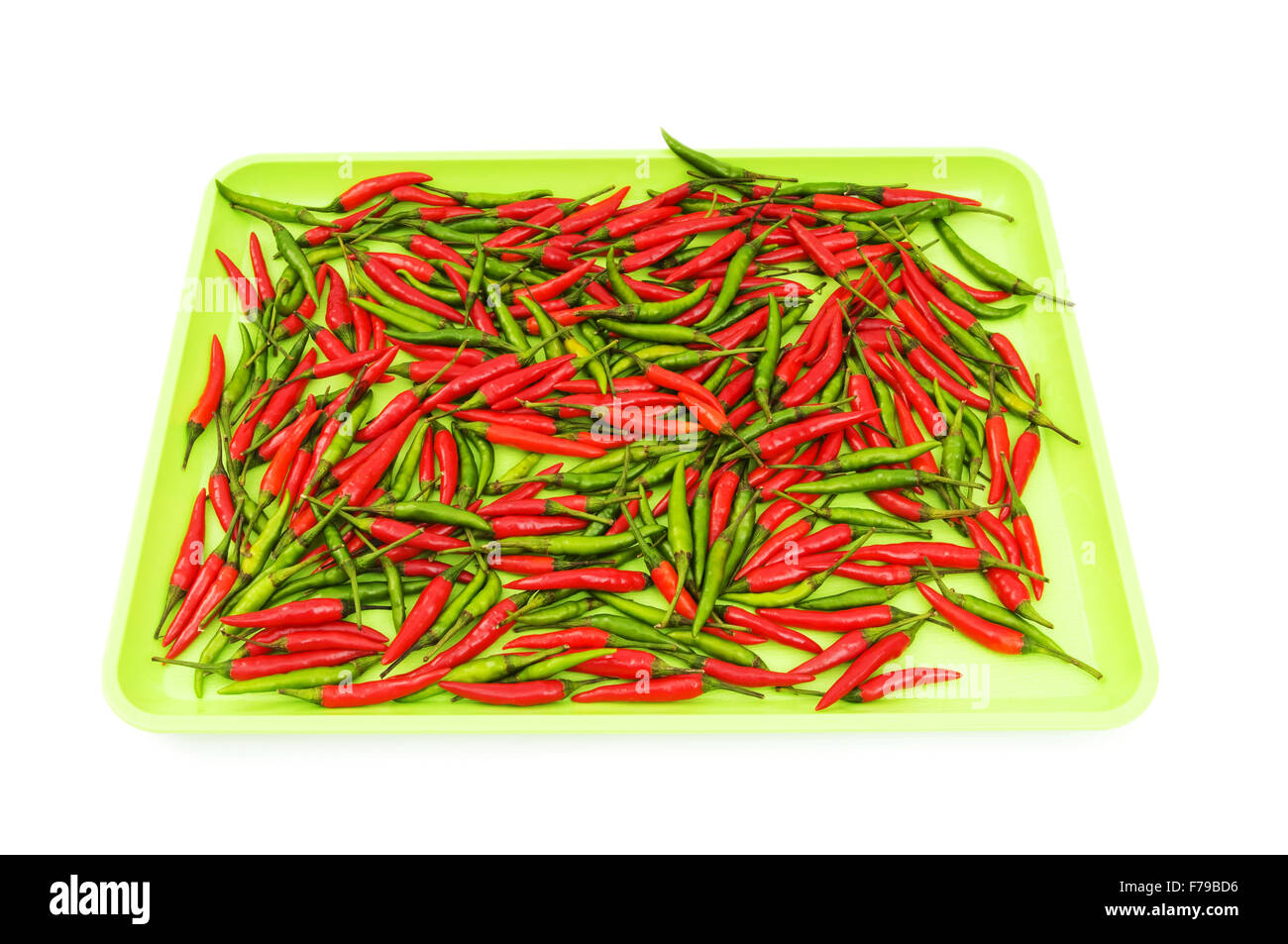 Hot peppers isolated on the white background Stock Photo - Alamy