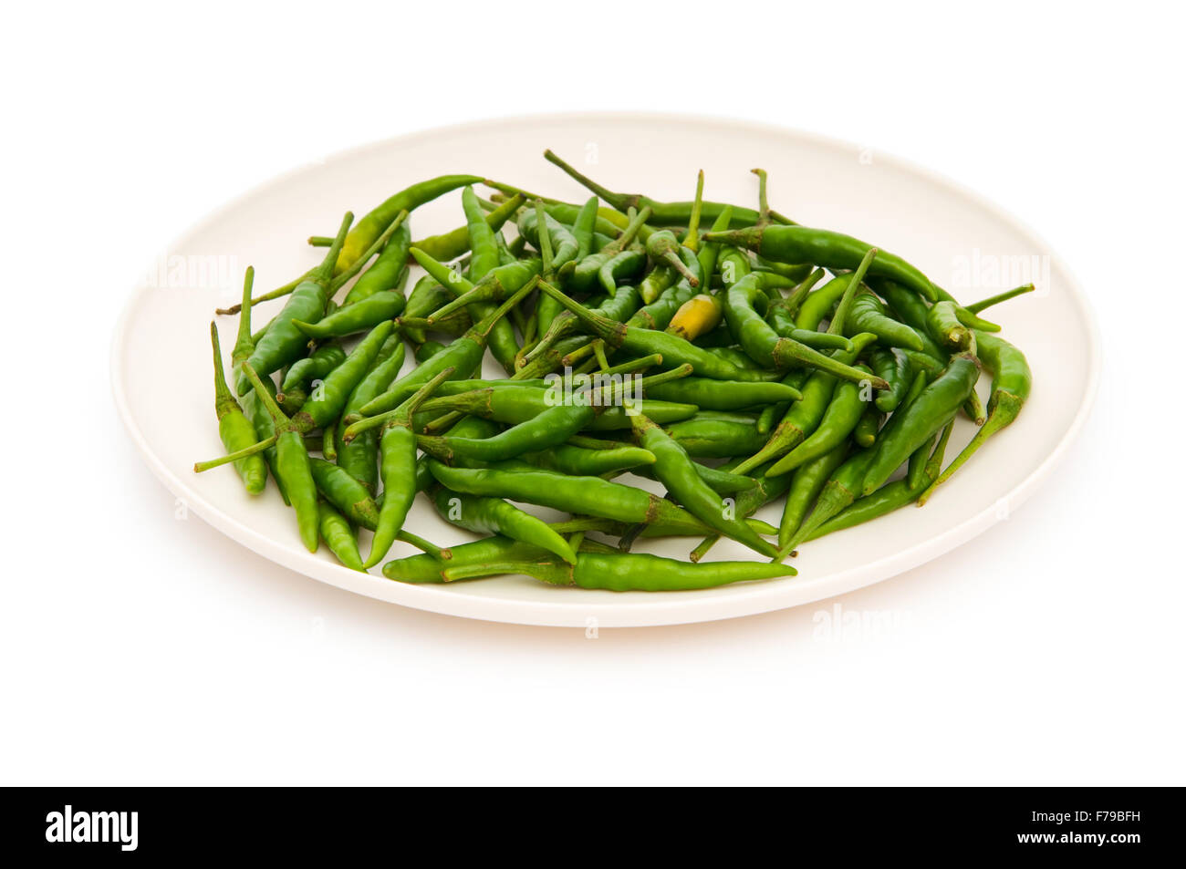 Hot peppers isolated on the white background Stock Photo - Alamy