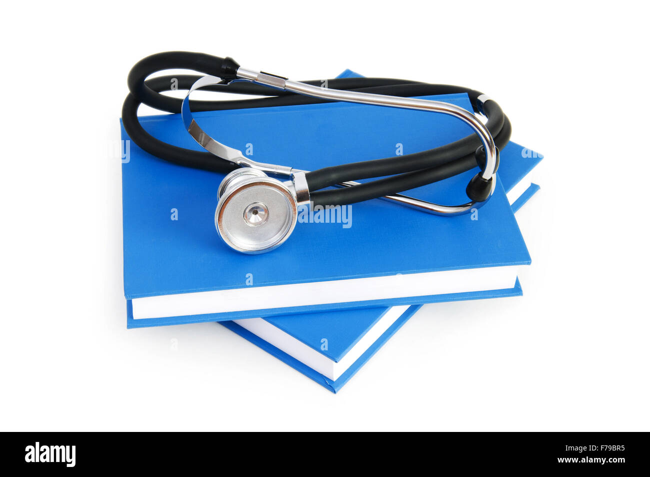 Concept of medical education with book and stethoscope Stock Photo - Alamy