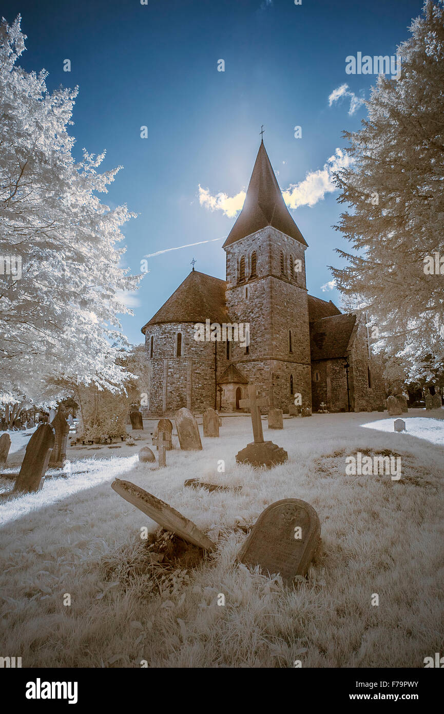 Old church in english hi-res stock photography and images - Alamy