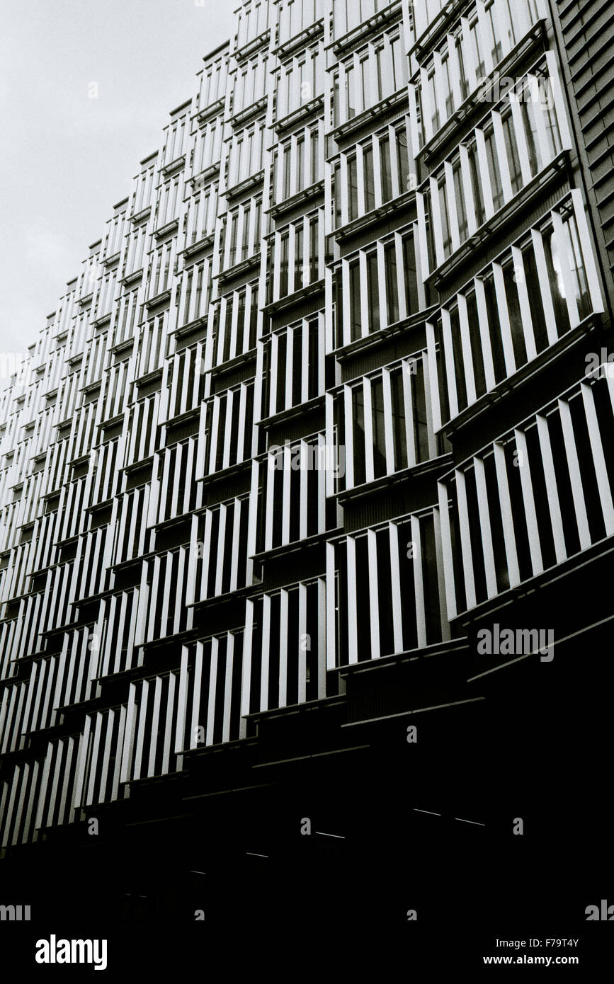 Travel Photography - Modern architecture in London in England in Great Britain in the United Kingdom UK Europe. Building Life Lifestyle Stock Photo