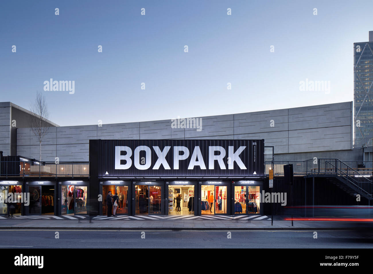 Boxpark High Resolution Stock Photography and Images - Alamy