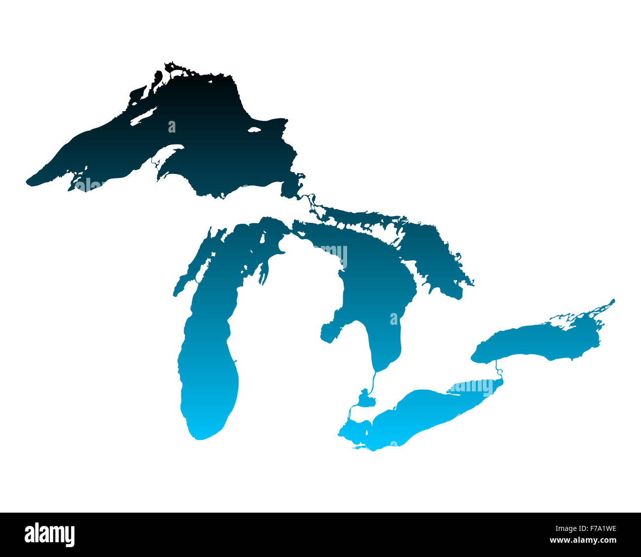 great-lakes-map-hi-res-stock-photography-and-images-alamy