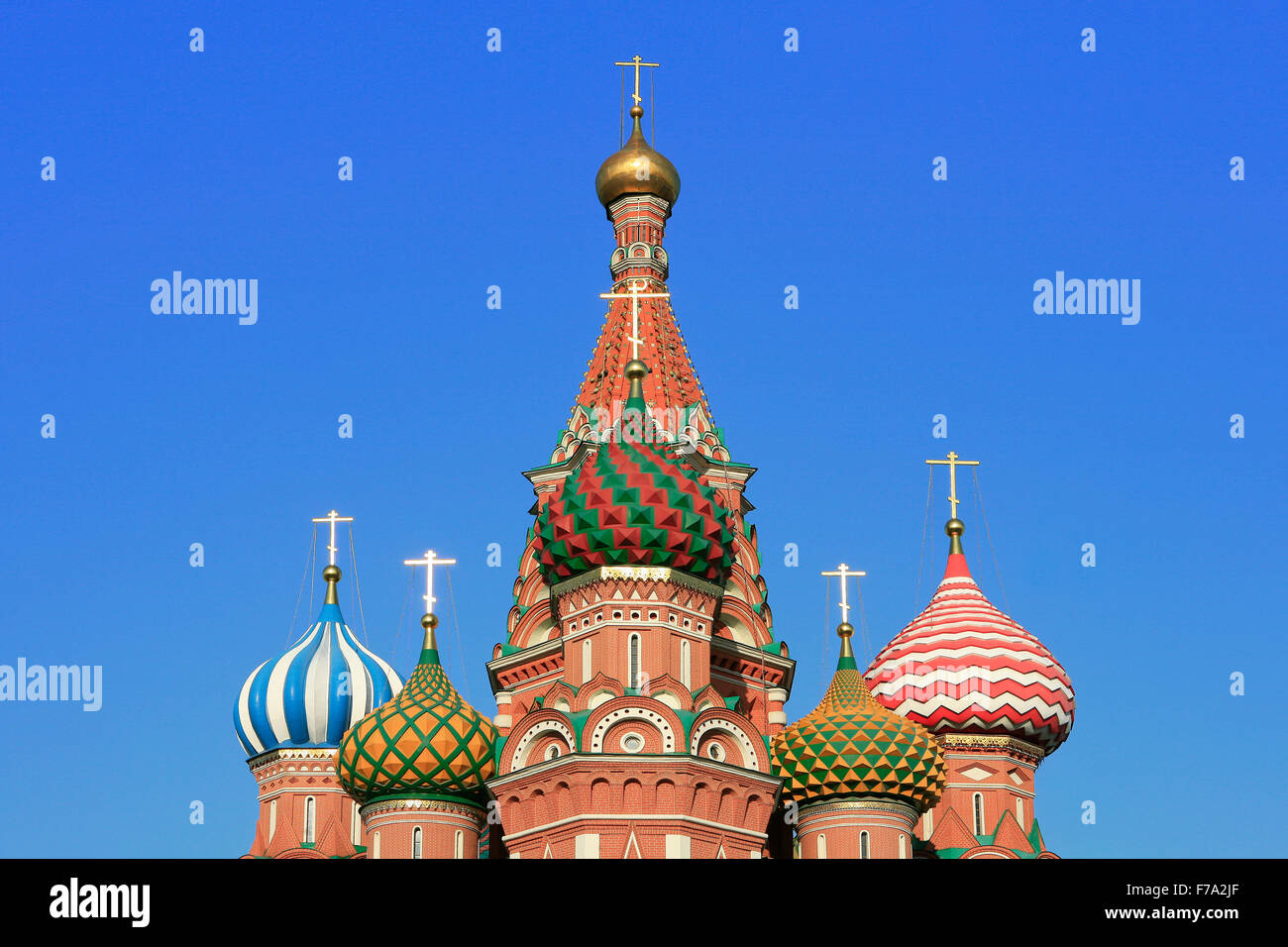 Close up domes st basils cathedral hi-res stock photography and images ...