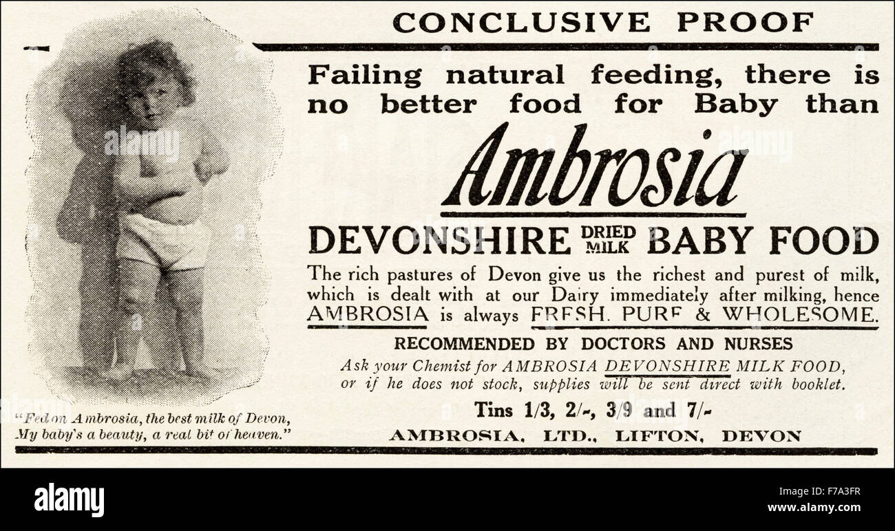 https://c8.alamy.com/comp/F7A3FR/1920s-advertisement-advert-dated-1923-advertising-ambrosia-devonshire-F7A3FR.jpg