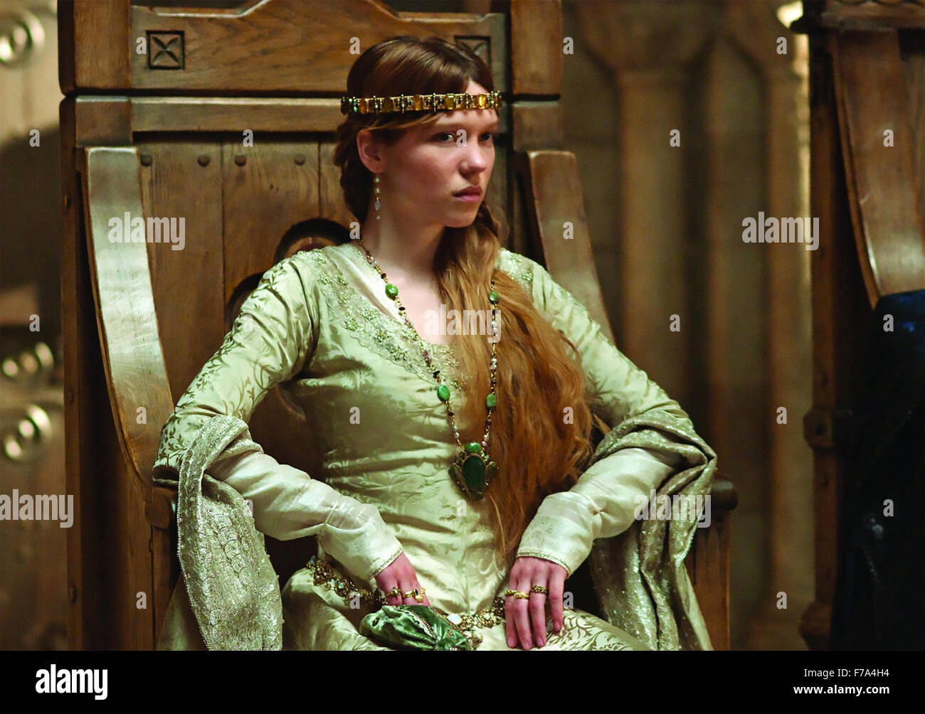 ROBIN HOOD 2010 Universal Studios film with Lea Seydoux as Isabella of Angouleme Stock Photo