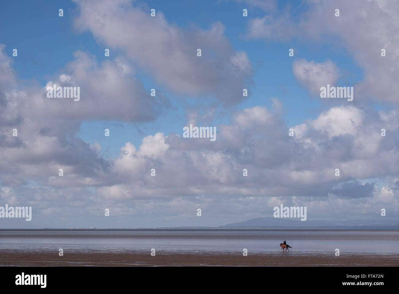 Beach Rode Side Profile Riders on the Beach Stock Photo - Alamy