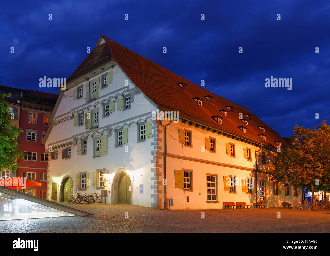 Kornhaus, Ravensburg, Upper Swabia, Baden-Württemberg, Germany Stock Photo