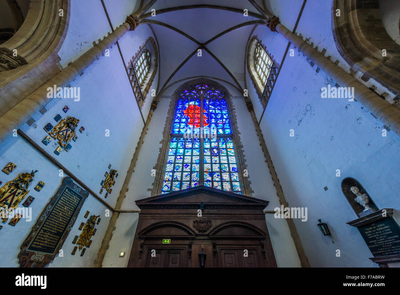 The Sint Bavo Church In Haarlem Which Is The Biggest Church In The the-sint-bavo-church-in-haarlem-which-is-the-biggest-church-in-the
