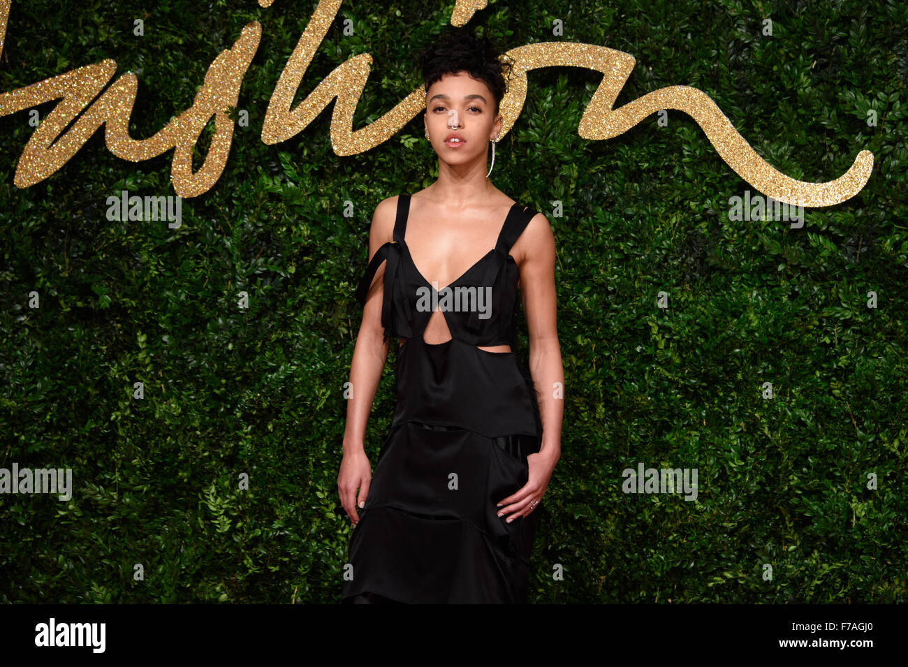 FKA Twigs at the British Fashion Awards 2015 in London Stock Photo - Alamy