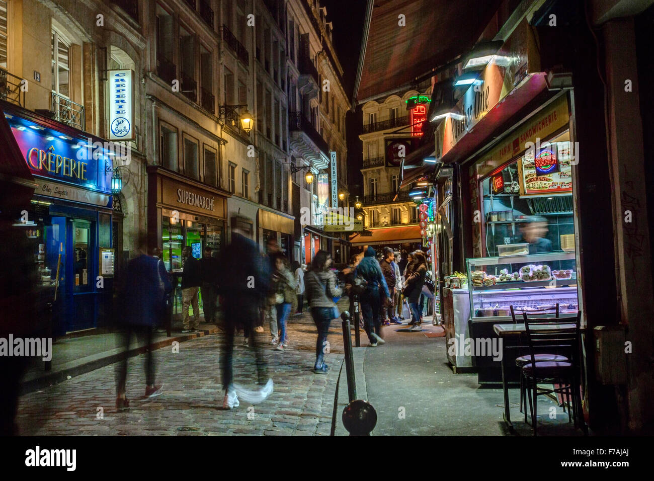 Latin Quarter, Paris, France Stock Photo