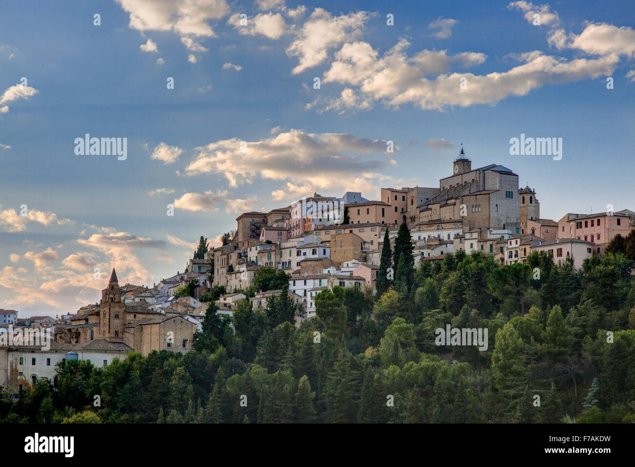 Loreto Aprutino Abruzzo Italy Stock Photo Alamy