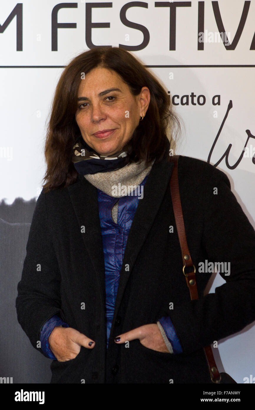 Italian Film Director Francesca Comencini Is Guest Of Torino Film Stock Photo Alamy