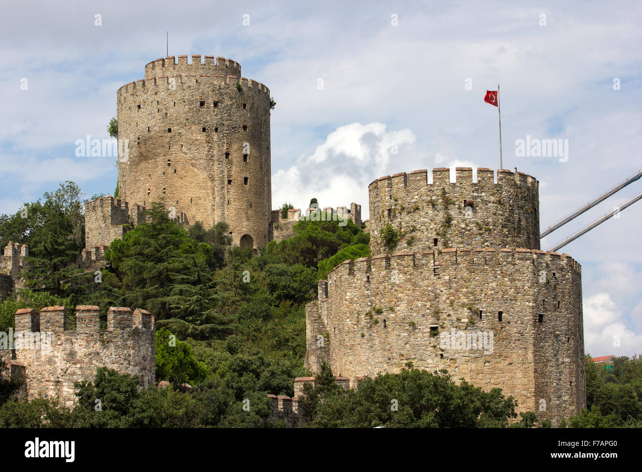 Istanbul castle Stock Photo