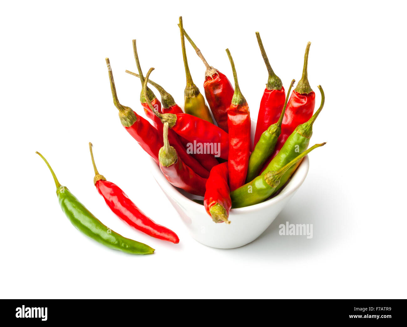 A bowl full of spicy chili peppers Stock Photo Alamy