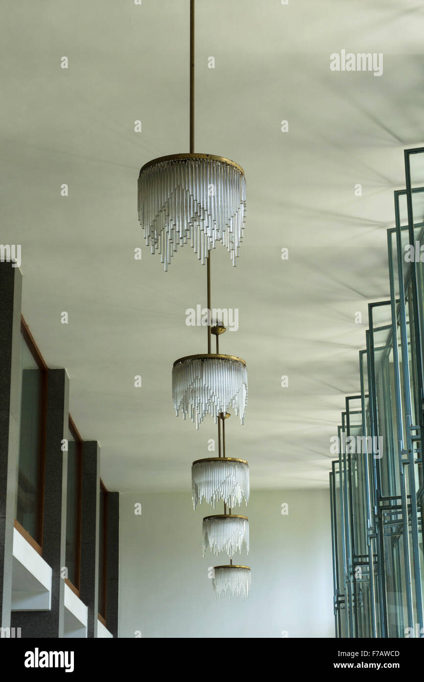 Ho Chi Minh City, (Saigon) Vietnam: Reunification Palace, interior ...