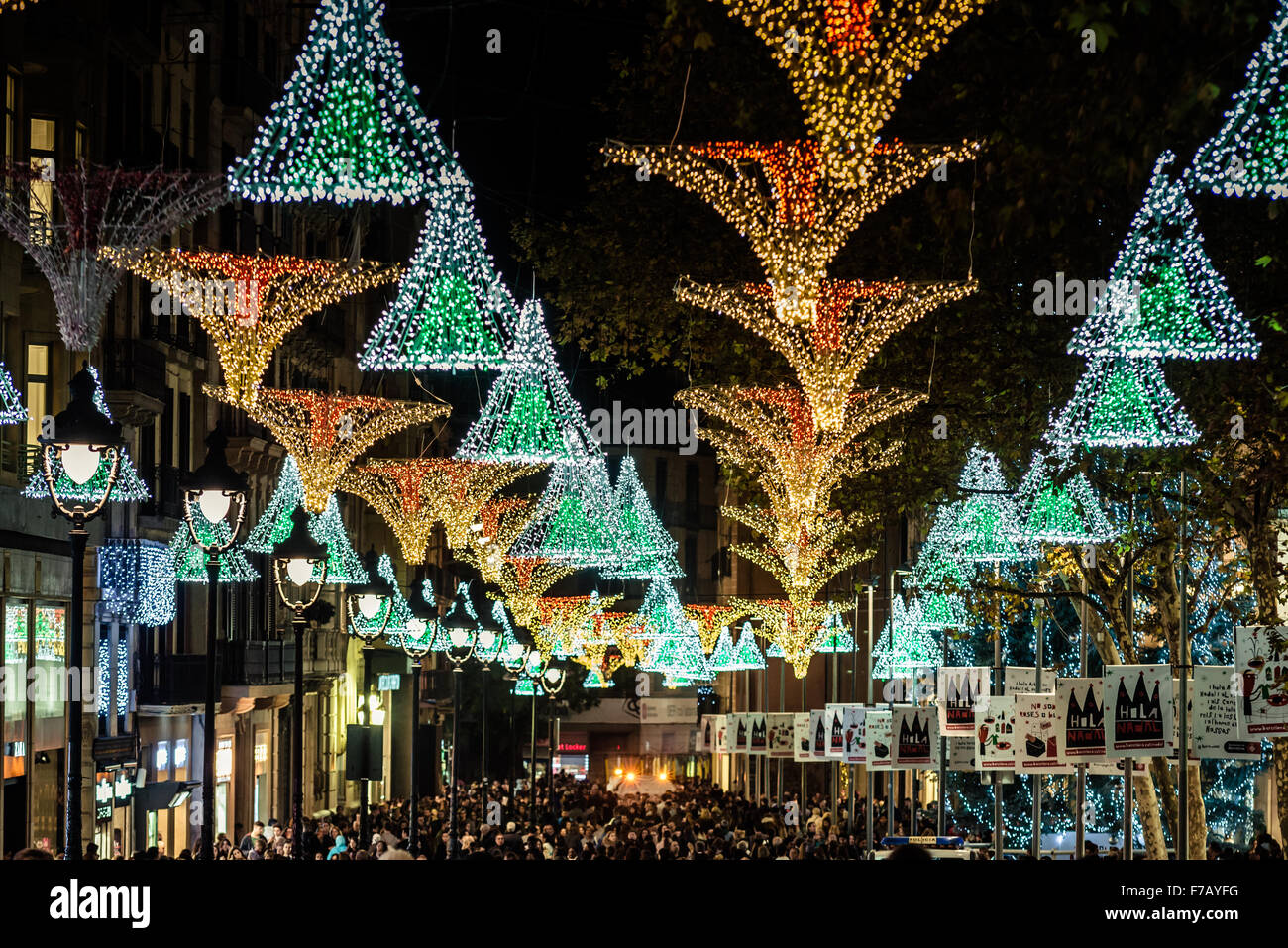 Christmas in barcelona hi-res stock photography and images - Alamy